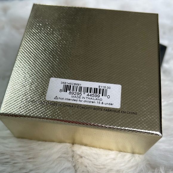 NIB Coach RoseGold Signature C Pendant Necklace - Picture 3 of 8